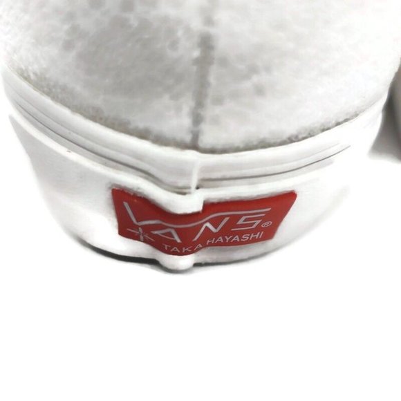 Vans Size 9.5 Hi Taka Hayashi Vault LX DIY Skateboard Shoes 721454 Marshmallow - Picture 9 of 12